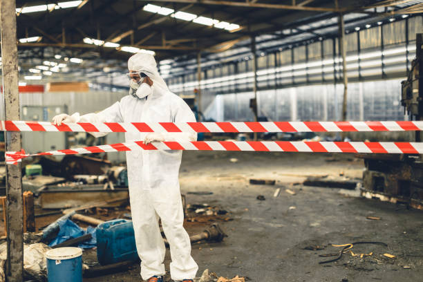 Professional Biohazard technician working in Freeland, WA